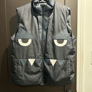 Fendi Puffer Vest with Eye Design